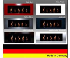 Bio Etanolo Camino , Caminetto Modello Daniel - Scegli tra 6 colori (argento)