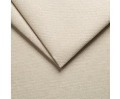 Arketicom Soft Cube Pouf Sacco Poggiapiedi Morbido Quadrato Sfoderabile Puff da Salotto 42x42 Avorio