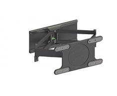 Meliconi 480870, Oled SDRP Plus, Supporto Doppio Braccio e Doppia Rotazione, VESA 400x200, Orientabile Orizzontalmente e Verticalmente, Portata Max 55 kg, Per TV OLED 40-82 (102-208 cm), Nero