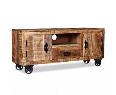 vidaXL Mobile Porta TV in Legno Mobiletto Arredo Credenza Salotto Televisore