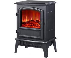 Caminetto elettrico Caminetto elettrico a parete Termocaminetto Alto rendimento e veloce risc