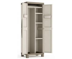 Keter Armadio PORTASCOPE Excellence Sabbia KIS, Beige, 65x45x182 cm, Poliuretano