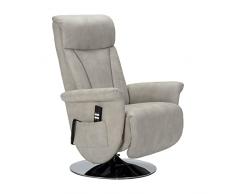 POLTRONE ITALIA - Elena2 Poltrona Alzapersona reclinabile elettrica DETRAIBILE 19% 2 motori girevole schiena piedi indipendenti design aggiungi accessori CE Medicale Ergonomica