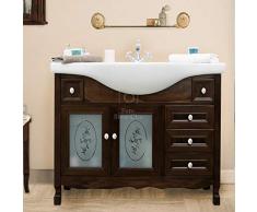 Shop Chic Mobile da Bagno 105 cm Base e lavabo Country Arte povera