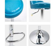 GQJQWE Bar Chair può Essere sollevato e abbassato Rotante sgabelli Alti Sedia Home Bar Sgabello Alto Bar Sgabello Bar Tavoli e sedie