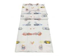 Nada Home Tenda Cars Disney 1 Velo Idea Regalo Cameretta 140x290 con Borchie 4292
