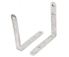 Reggimensole Sourcingmap da acquistare online su Livingo ZYOB BRACKET 2 Pezzi Staffa per mensola in Acciaio Laminato