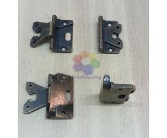 CERNIERA LF 2 PEZZI PER MOBILI ARTE POVERA IN STILE ANTICHI. CERNIERA LF COLLO ALTO 10 mm (ALTO 10 mm)