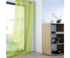 Caritex Tenda arredo Velata Monna 140x280 cm con Borchie R710 Anice