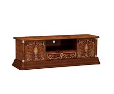 Interdesign24 Barock - Mobile TV in Noce Lucido