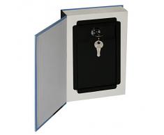 HMF 80905 Libro Portavalori, Cassetta portavalori, Vere Pagine,Brasile, 23 x 15 x 4 cm