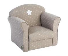 Poltrona per bambini Classique grigio taupe