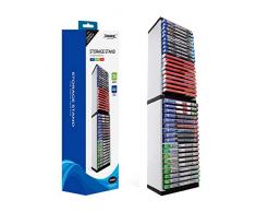 Per PS4 Game Storage Tower/Porta Giochi PS4 - Universal Games Storage Tower - Game Disc Tower Stand CD Storage Holder Disc Rack per PS5 - Rack di archiviazione giochi Per PS5/PS4/NS/XBOX