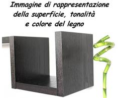UNA MENSOLA DESIGN PER SALOTTO MOBILI CUCINA Wenge Marrone ESSE MA