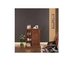 Estea Mobili - PORTA TELEFONO MOBILETTO ENTRATINA ARTE POVERA LEGNO COL NOCE INGRESSO SALA - 48-F