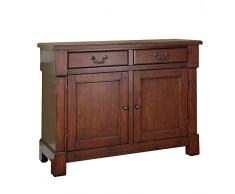 Homestyles The Aspen Collection Buffet La Collezione, Legno, Ciliegio Rustico, 18L x 48 W x 36 H