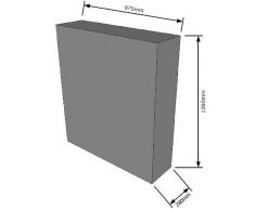 Storetidy Van scaffalature - Van Shelving unit- in acciaio. (Made in the UK * * attenti di bassa qualità copia.) Ideale per VW Transporter T5 furgone. (codice prodotto st1-t5)