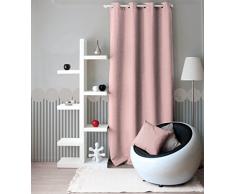 Enjoy Home 2015VR140240 - Tenda in tela con 8 occhielli, 140 x 240 cm, colore: Rosa antico