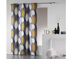NADA HOME Tenda arredo 1 Pannello con Borchie Douceur dIntérieur 140x240 cm 4248