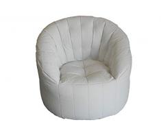 Esidra Poltrona Ecopelle, Seduta Anatomica, 60 x 78 x 80 cm