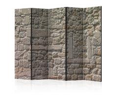 murando Paravento Loft 225x172 cm Stampa unilaterale su Tela in TNT Parete Divisoria Interno Separatore Stanza Pieghevole Decorazioni Pietra Mattone calcestruzzo f-A-0454-z-c