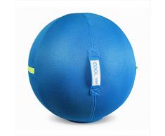 COOLDOT Yoga Ball for Adults Sitting Ball Chair with Cover & Handle Includes Exercise Ball And Pump for Home, Office, Pilates, Yoga