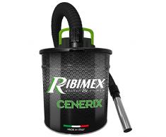 RIBIMEX - Aspiracenere elettrico Cenerix, 18 L, 1200 W - PRCEN008/1200