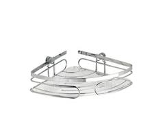 Wenko 20411100 - Mensola angolare Premium, in acciaio INOX