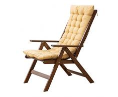 Sedia in rattan Cuscino in cotone Poltrona per adulti Bambini per interni esterni Supporto 100 kg