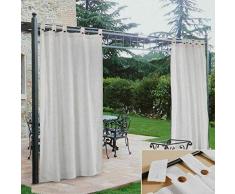 Morbidissimi – Tenda Gazebo da Esterno Idrorepellente e Resistente, Colore Bianco, Misure 200x270 cm, Dotata di Passanti e Chiusura con Bottone, 100% Made in Italy