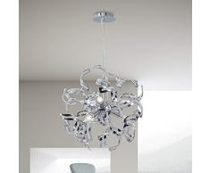 Plafoniera LED Soffitto Lampadario Soggiorno Lampadario Cristallo (K9 Crystal) Lampadario Bagno Lampadario Cameretta Bambini Plafoniera Soffitto Cristallo