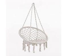 SKLUM Poltrona pensile da giardino Bahli Bianco Antico