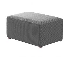 RTSFKFS Fodera per Pouf Rettangolare Elasticizzato, Jacquard Copri Poggiapiedi Quadrato Pieghevole Copertura DellOttomano con Fondo Elastico Sofa Protettore per Soggiorno (Color : C, Size : 1PCS)