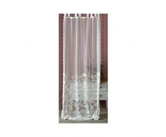 Blanc Mariclo - Tenda con passanti, 150 x 290 + 10 cm, colore: Bianco