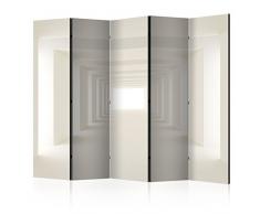 murando Paravento Astratto 3D 225x172 cm Stampa bilaterale su Tela in TNT 100% Non Trasparente Parete Divisoria Interno Separatore Stanza Pieghevole Decorazioni a-A-0124-z-c