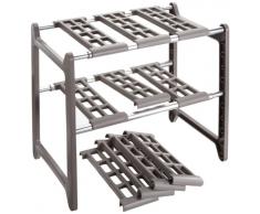 Wenko 2768010100, Scaffale estensibile 82 cm x 39 cm