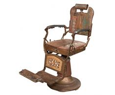 Biscottini poltrona barbiere uomo per arredo vintage | parrucchiere arredamento sedia vintage | vintage sedie barbiere | vintage casa arredo