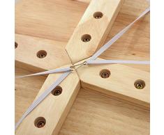 Cuscino antiscivolo per sedia Spugna tonda spessa Cuscino piccolo Cuscino sgabello Cuscino rotondo per sedia da pranzo Sedile rimovibile,E_34x34cm