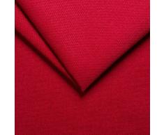 Arketicom Soft Cube Pouf Sacco Poggiapiedi Morbido Quadrato Sfoderabile Puff da Salotto 65 Rosso