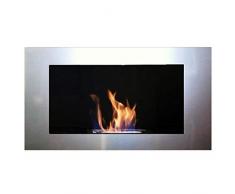 Bio Etanolo Caminetto Modell Diana Deluxe (argento)