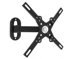 Fuxwlgs Supporto TV Parete Universale 12KG Regolabile TV a Muro Staffa di Montaggio a Pannello Piatto Piatto Telaio di Supporto 30 Gradi con Piccola Chiave Inglese for 14-32 Pollici LCD Le