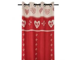 Caleffi Pannello Tenda tendone cm.140 X 260 con Borchie Shabby Chic Coprente