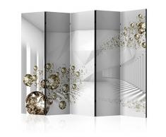 murando Paravento 225x172 cm Stampa bilaterale su Tela in TNT 100% Non Trasparente Parete Divisoria Interno Separatore Stanza Pieghevole Decorazioni Home Office a-A-0188-z-c