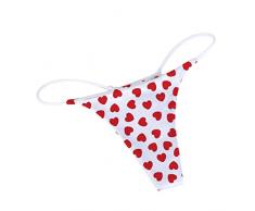 Mutande da Donna con Perizoma a T con Schiena Morbida e Comfort. Mutandine da Donna a Vita Bassa Sexy Mutande Post Parto Mantice