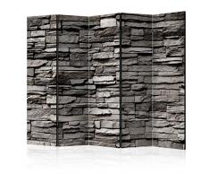 murando Paravento Loft 225x172 cm Stampa unilaterale su Tela in TNT Parete Divisoria Interno Separatore Stanza Pieghevole Decorazioni Pietra Mattone calcestruzzo f-B-0020-z-c