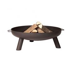 Salilio Braciere diametro 100 cm – Braciere da giardino in acciaio legato braciere da giardino o terrazza.