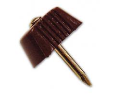 Reggipiano Ovale in Nylon a Chiodo colore Bianco Art 2079C conf. 1000 Pz