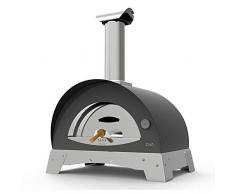 Alfa Forno a Legna da Esterno Cottura Diretta in Acciaio Pizza Ciao M Top Grigio