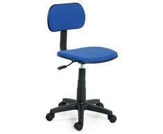 nuti Sedia Poltrona Operativa da Ufficio in Tessuto Type Blu