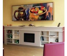 PANNELLO SISTEMA DI OCCULTAMENTO COPRI TV DIM CM 215X20X85 H - Ideale per reparti Alzheimer